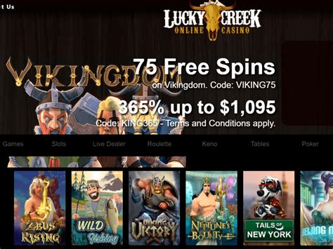 lucky creek online casino no deposit bonus code 2020